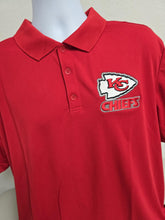 Load image into Gallery viewer, Chiefs Polo Shirt Embroidered Soft Polyester
