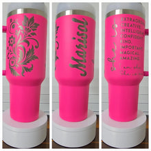 Cargar imagen en el visor de la galería, Custom Laser Engraving Service 40 oz Tumblers, 20 oz Skinny Tumblers, 20 oz Stubby Tumblers, 12 oz Wine Tumblers, 6 oz Flasks
