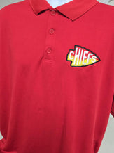 Load image into Gallery viewer, Chiefs Polo Shirt Embroidered Soft Polyester
