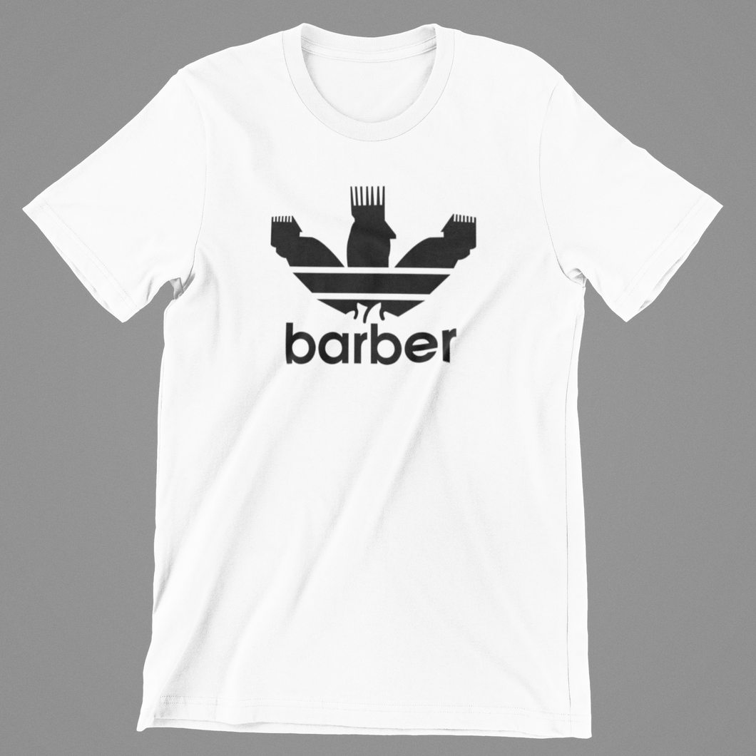 Clipper Flower Barber T-Shirt